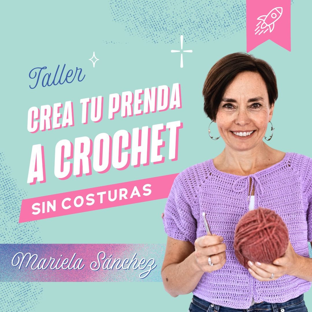 Crea tu prenda a crochet sin costuras